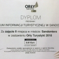 Najwyższe wyróżnienia w plebiscycie „Orły Turystyki 2018” dla Bramy Opatowskiej oraz Centrum Informacji Turystycznej